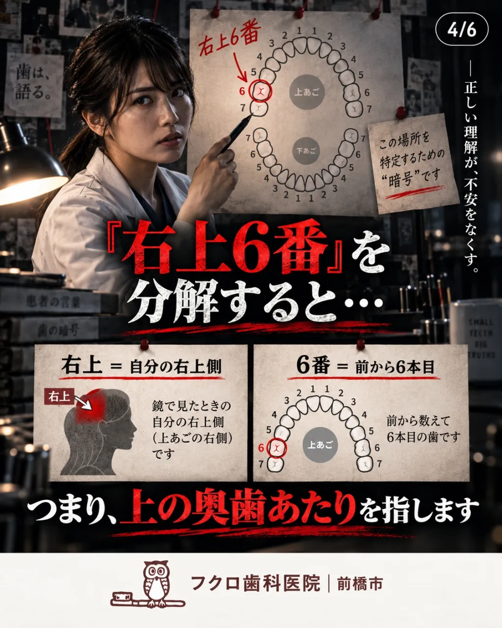 歯医者で聞こえてくる、