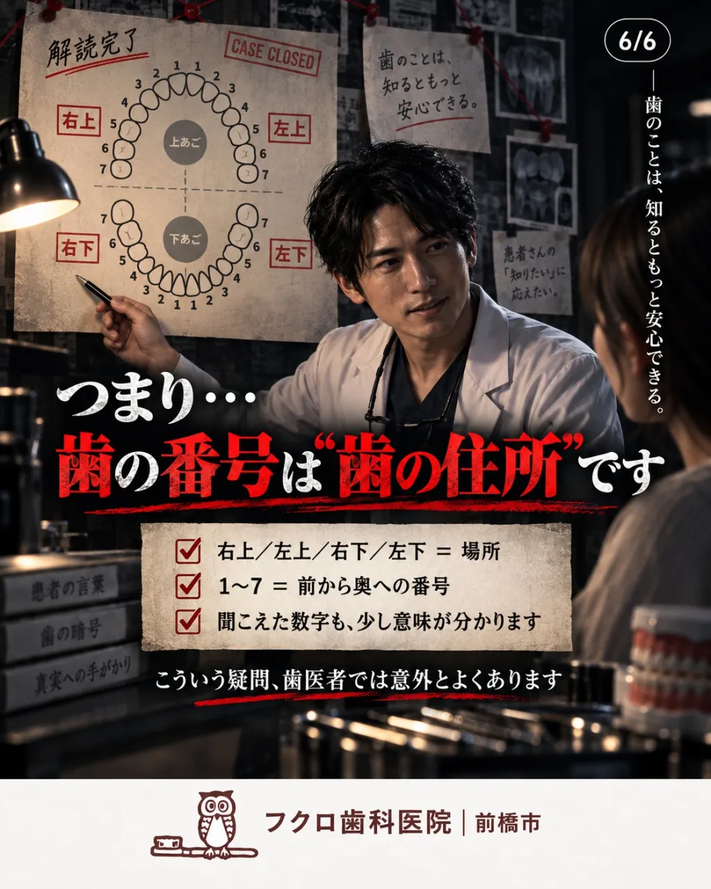 歯医者で聞こえてくる、