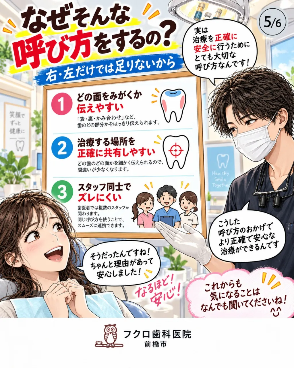 歯医者で突然、
